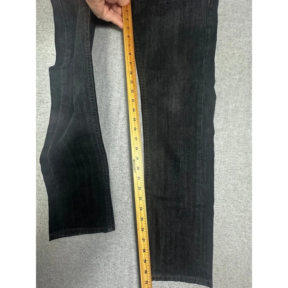 Levis 511 Jeans Mens 30x30 Skinny Black Dark Wash Stretch Denim